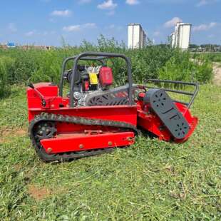 级新款 果园割草机1PSD2CM幅大型0遥控除割草机柴油割草机 履升带式