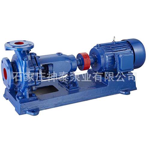 卧式离心泵IS100-65-250清水泵ISR热水循环泵工业城市给排水