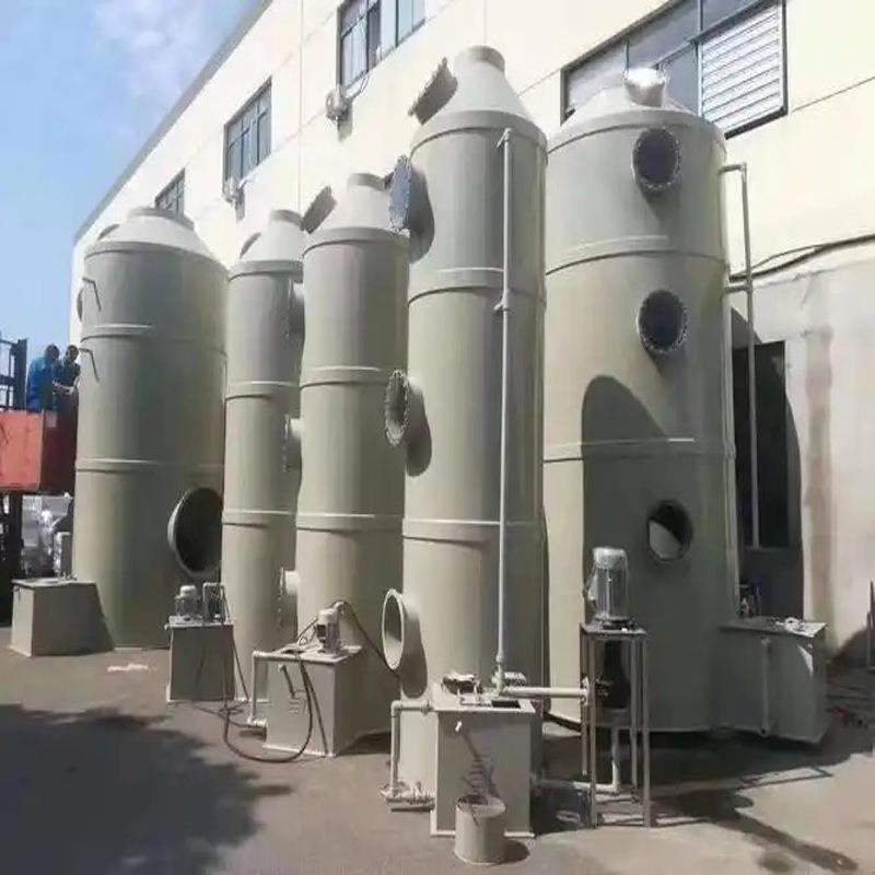 生物除臭喷淋碱塔p喷漆除尘水洗塔YHV酸雾净物化洗涤生除p臭喷淋