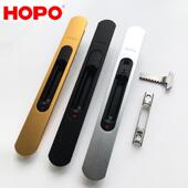 好博钩锁HOPO窗户锁432推拉窗锁自动锁MA锁钩子锁阳台拉门条锁