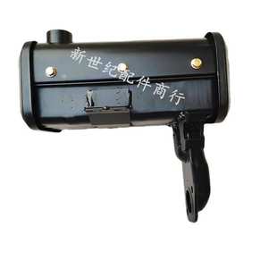 170F178F186FA192风冷柴油机配件微耕机马路切割机消声器排气烟筒