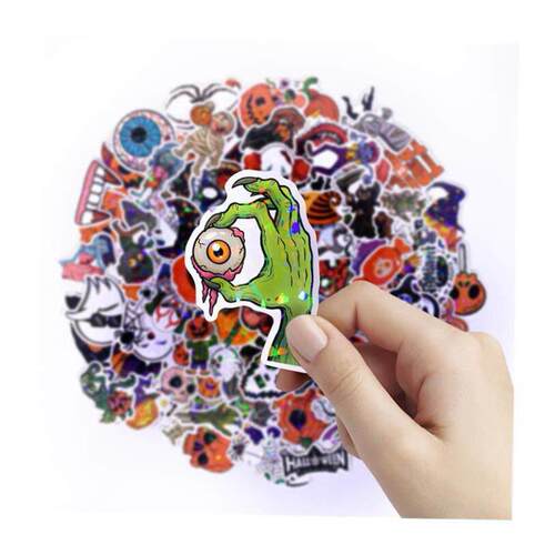 Halloween Stickers Cartoon Graffiti Decoration万圣节贴纸