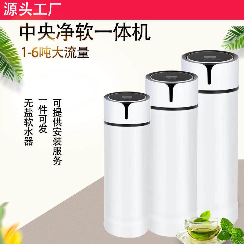 家用全屋中央软水机厨下净软一体机厨房直饮除垢净水器别墅系统