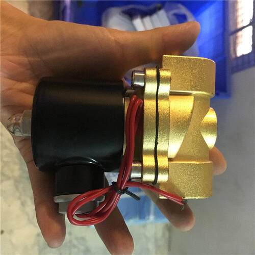 SYPC气动元件 2W200-20 220V电磁阀铜体 二通阀水阀6分牙