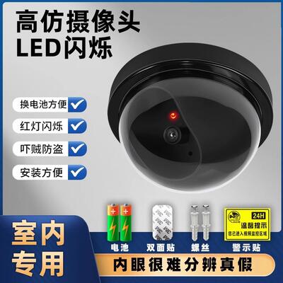 Simulated Camera Surveillance Fake Camera Monitor Model for