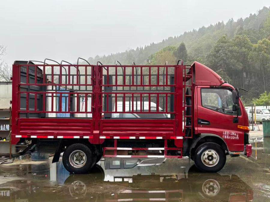 4月7日贵阳市17年上牌江淮骏铃高栏货车4.2米750轮胎柴油手续齐全可过户网络拍卖公告