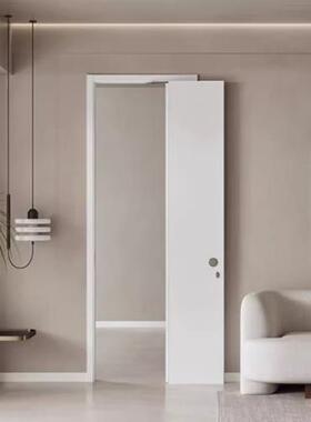 pd门定制180度折叠门无轨平移隐形一体门浴室厕所窄边推拉折叠门