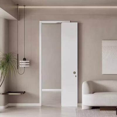 pd门定制180度折叠门无轨平移隐形一体门浴室厕所窄边推拉折叠门