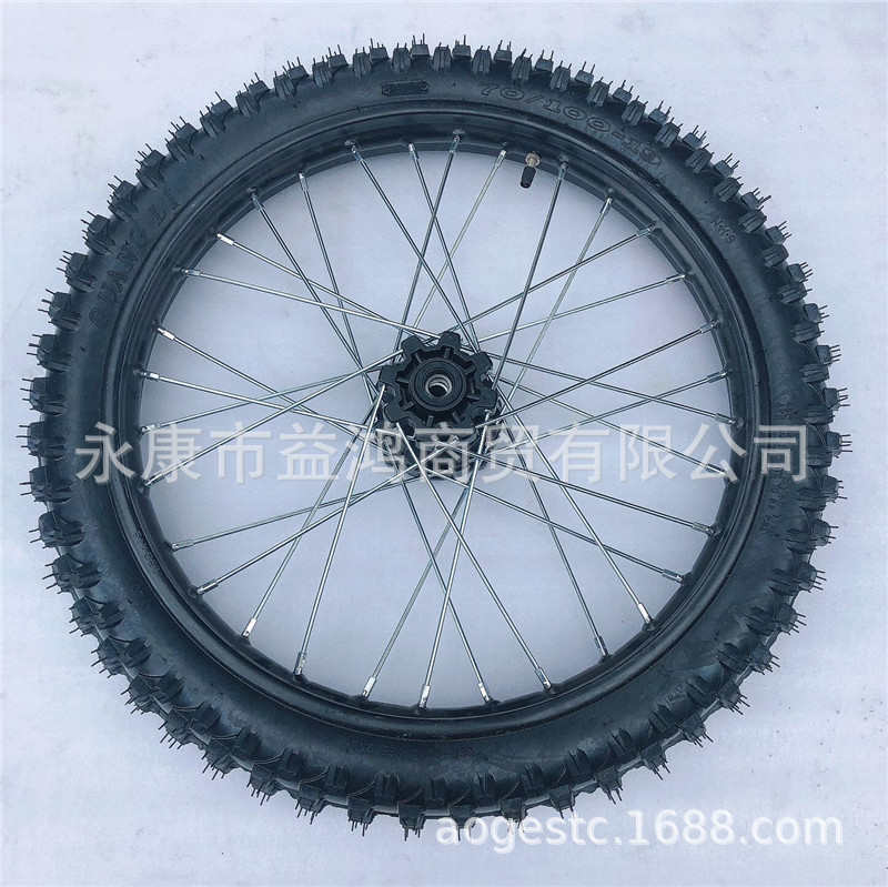 中高赛T8波速尔专用越野摩托车轮胎 中高赛70/100-19寸内外胎总成