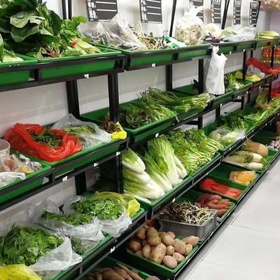 超市水果蔬菜货架展示架生鲜水果店蔬菜店便利店架子菜架子商用