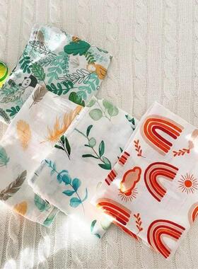 Muslin 70%Bamboo 30%Cotton Baby Blanket Infant Bebe Bed Soft