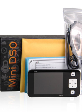 Mini袖珍式DS211示波器 手持式彩色示波表 迷你升级版 0-200kHz