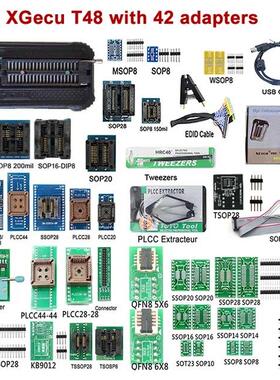 XGecu T48高速USB编程器 EMMC SPI NOR NAND网络液电视在线ISP