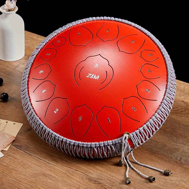 正品z赠ani空灵鼓1舌2寸13音忘忧钢6寸鼓8音儿童成人打击乐器鼓槌