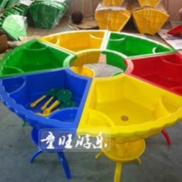 儿童水盘OTR幼儿园沙水盘沙沙盘玩具积木盘多功能圆形桌