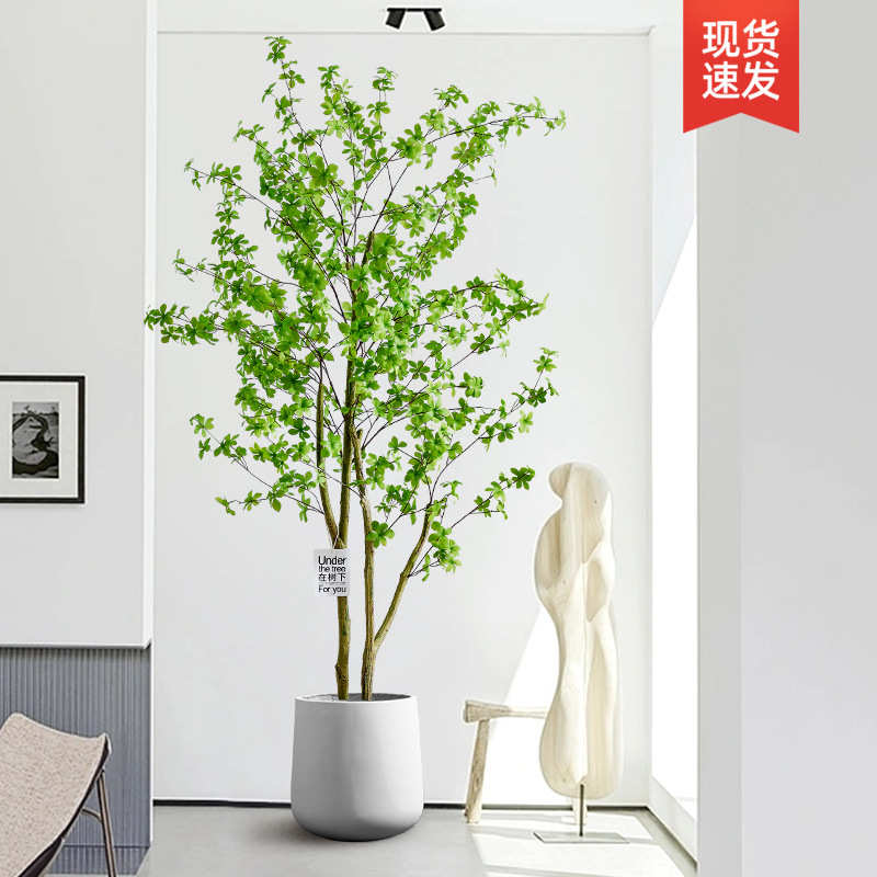 吊钟树仿真绿植假植物马醉木室内盆栽客厅装饰落地摆件仿真花