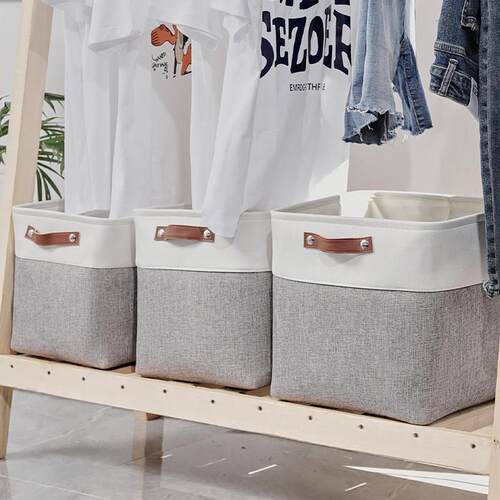 博颂杰收纳箱家用衣服收纳内衣裤子折叠整理箱衣柜分层大号收纳箱