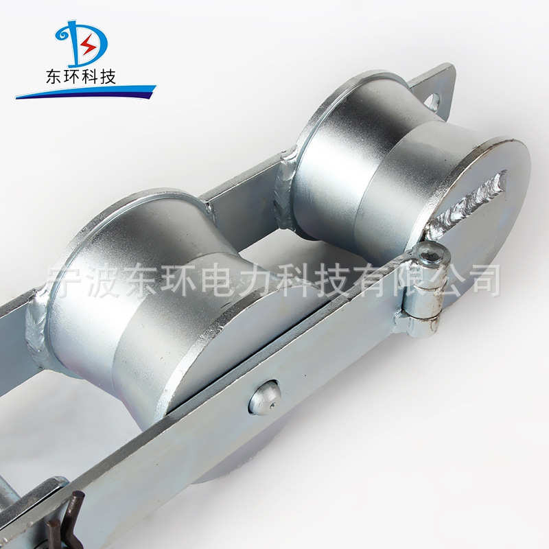 LK1拉线缓松器滑轮抱杆吊装缓松器单轮3T6T双轮6吨拉线松绳器