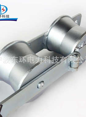 滑轮双轮抱器吊装lk1缓拉线松器器6绳拉线吨缓3t6t松松杆单轮