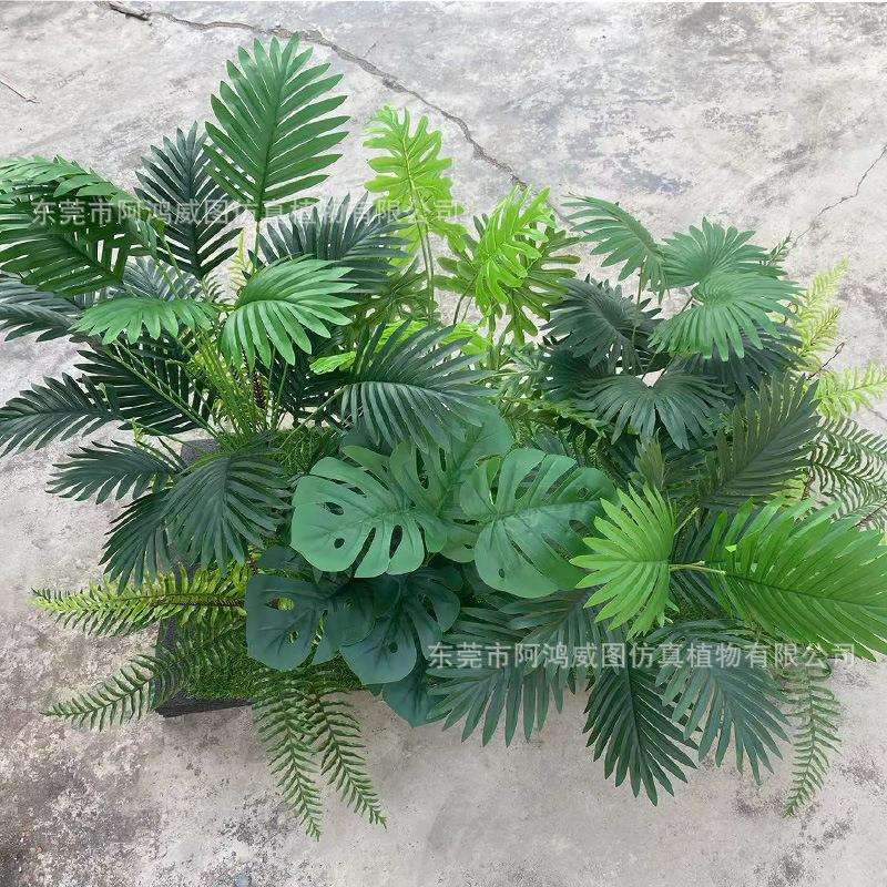 仿真绿植组合造景装饰仿真盆景摆设假植物隔断大小型绿植盆栽摆件