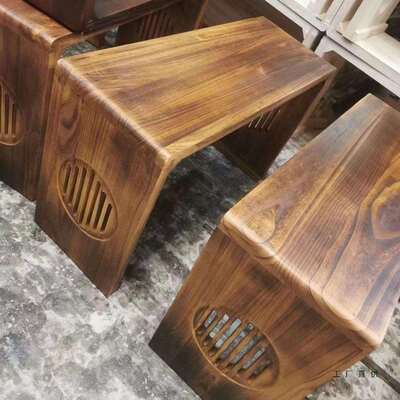 传承经典榫卯镶嵌工艺古琴桌凳古琴一体桌凳国学桌书法桌茶桌