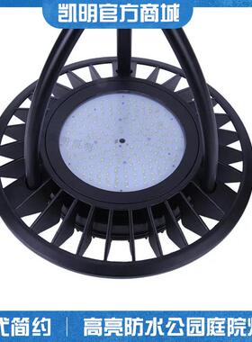 80wled庭院灯 公园景区小径照明路灯 4米5米欧式led庭院灯头