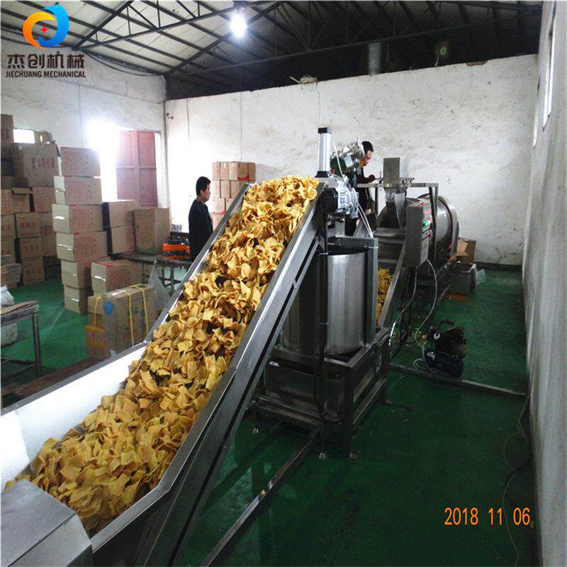 电加热羊角酥油炸锅炸筐直径大电炸炉自动翻筐出料苦荞片油炸机