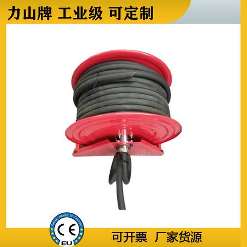 手摇工业电缆卷筒充电桩电缆卷筒光纤舞台电缆收线器金属盘线器