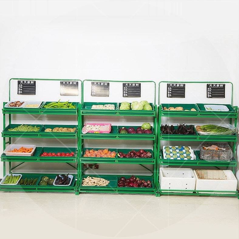 蔬菜货架水果店超市商用展示架置物架创意多层水果架子果蔬架菜架