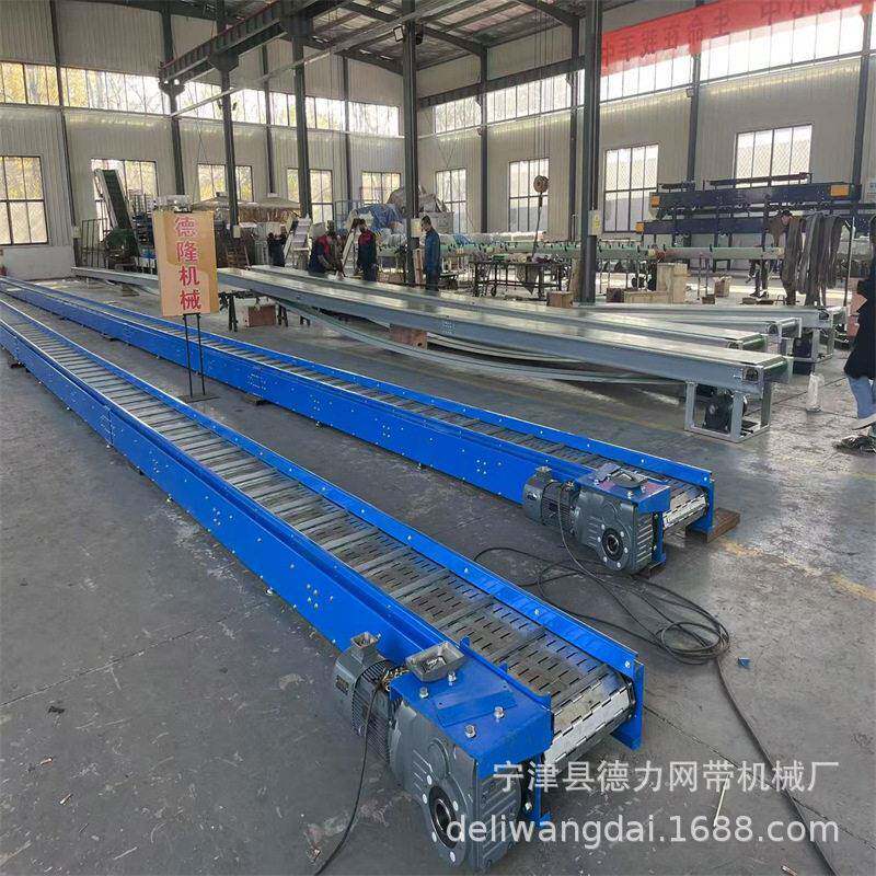 塑料桶输送机废铁桶传送带工业垃圾分拣输送线防腐蚀传送设备