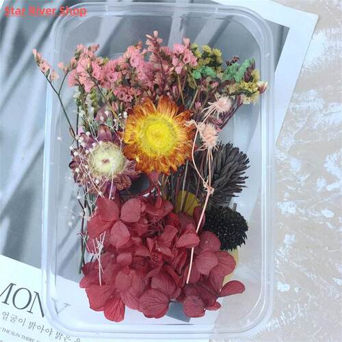 30g/box Dried Flowers for Resin PreservedFreshFlower Dried P