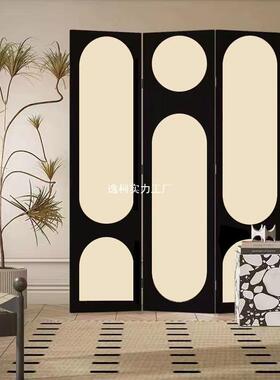 法屏风隔断厅折叠移动直播客间景装饰式RIZ背卧室遮挡家用房间遮