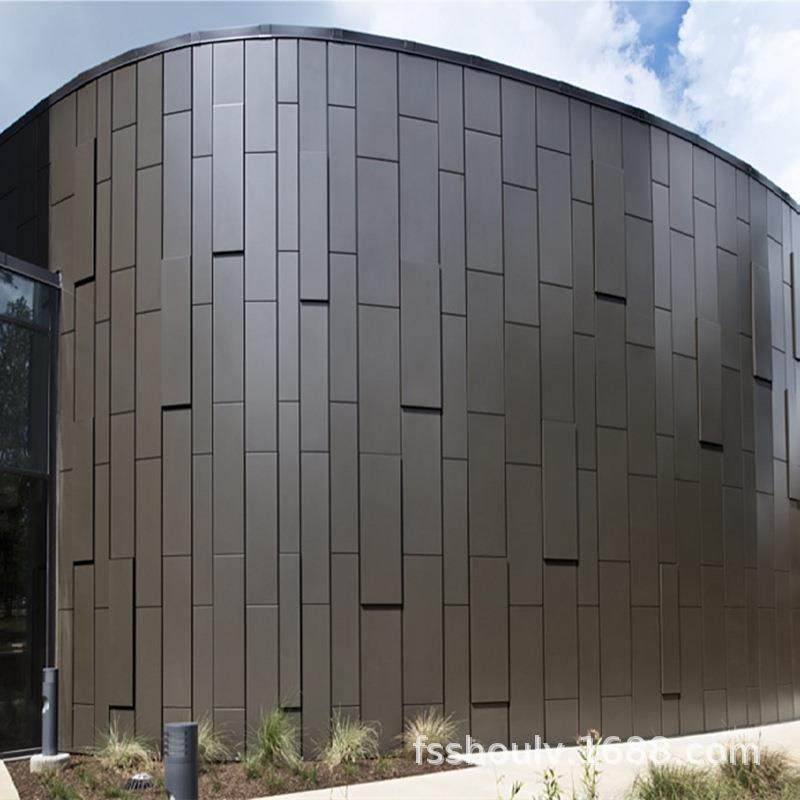 外孔铝单板雕刻冲刻孔商用户创意凹凸高低铝幕墙雕冲多001色铝单