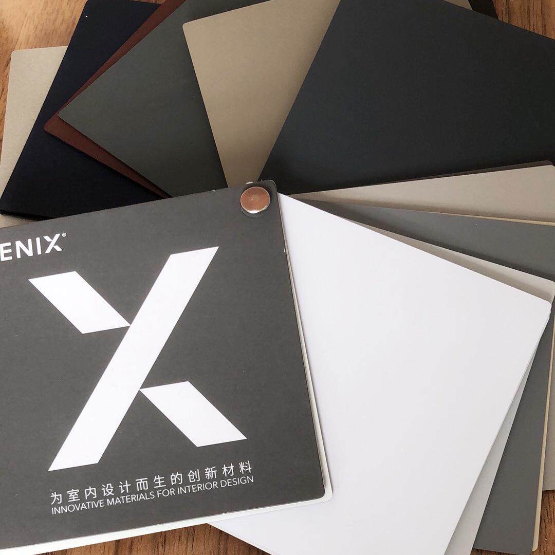 富美家FENIX抗倍特防火板HPL意大利原产超柔触感创意创新材料