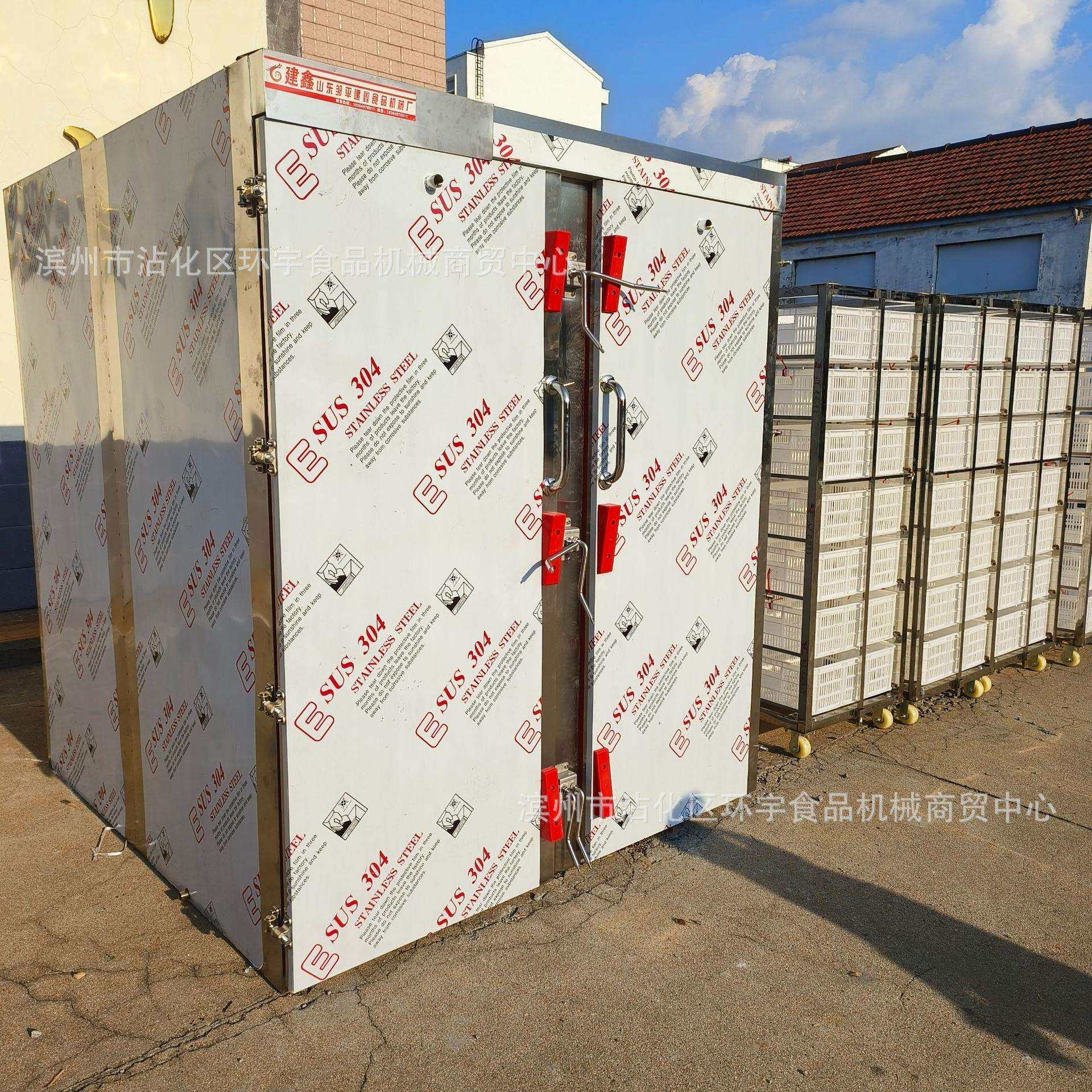 供应陕西馒头蒸房 蒸车 双门蒸汽蒸房电蒸箱 单门36盘蒸肉蒸鱼设