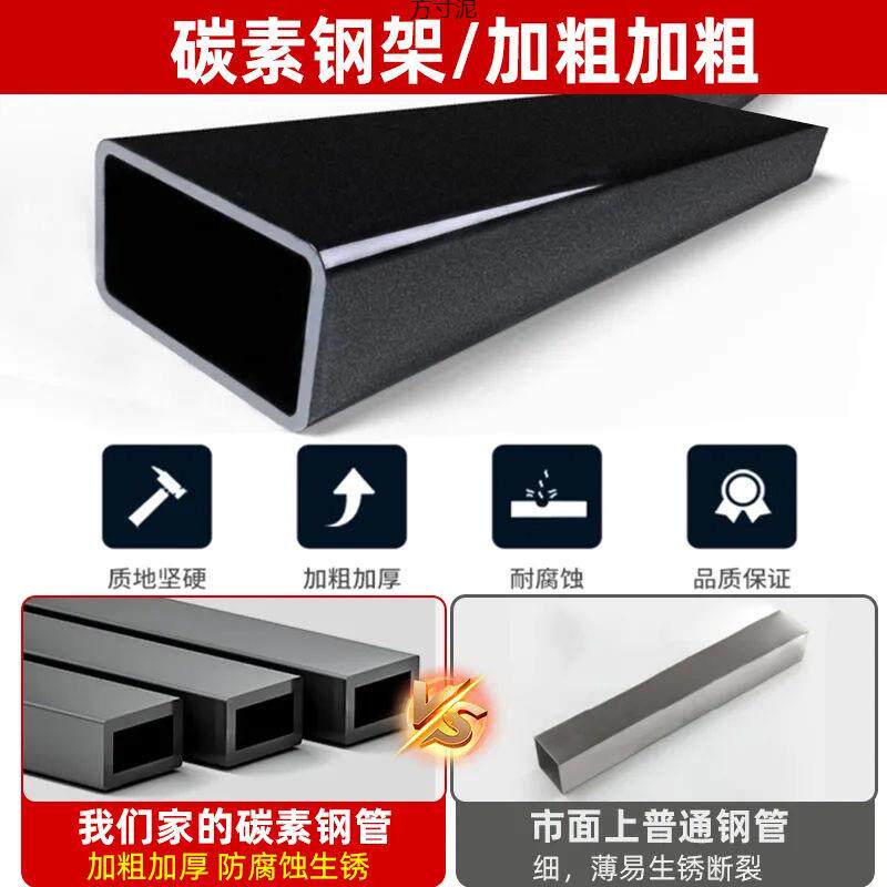 铁艺床双人床现代1.8m铁床1.5m出租房铁架床12单人床网红外贸