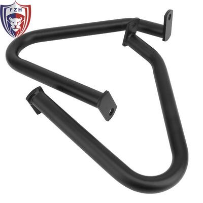 适用凯旋 Bobber T100 T120改装哑黑车身护杠 发动机保险杠 14-19