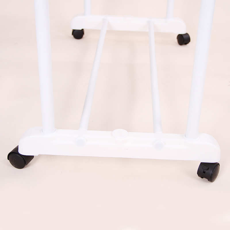 厂家批发落地式可移动折叠晾衣架室内小型挂衣架不锈钢伸缩晒衣架