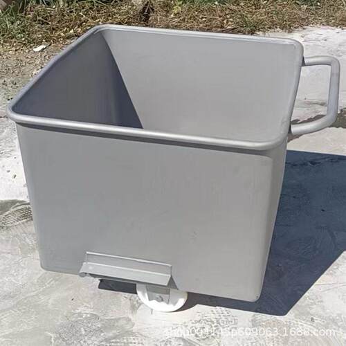 200L304不锈钢料车食品厂肉制品肉馅手推车周转车打孔沥水车