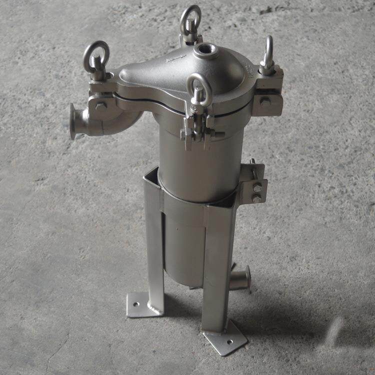 不锈钢袋式过滤器装油漆过器液体清过滤滤澄涂装置工业废水过滤器