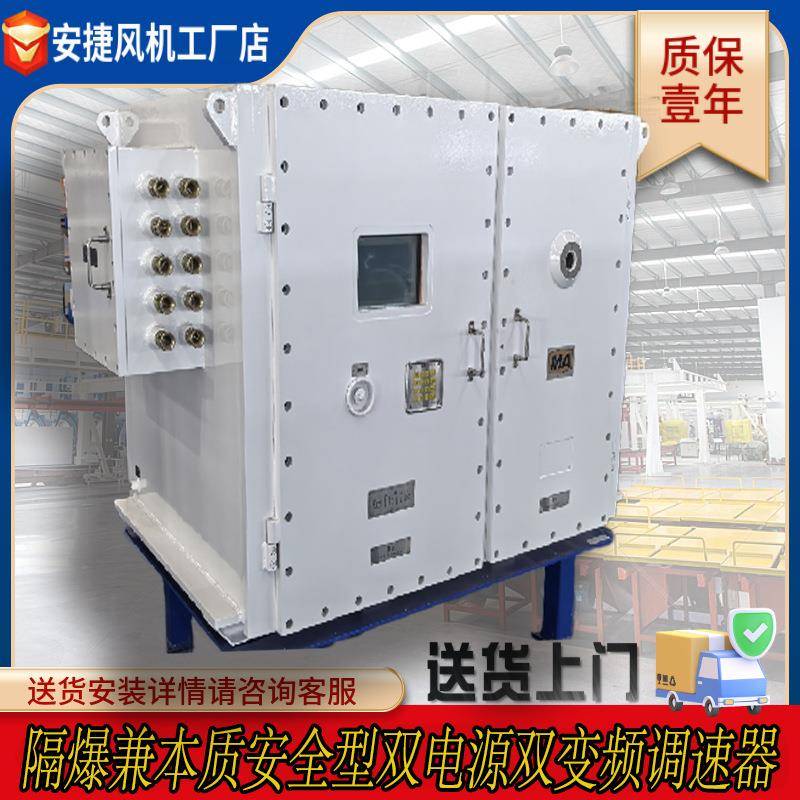 通风机用隔爆兼本质安全型双电源双变频调速器变频启动防爆柜厂家