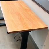 榉木桌板台面书亚985克力餐桌桌吧台隔一字层板置物架板实木桌面