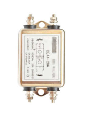 螺栓式220V电源净化器抗干扰带接地 DEA4-20A 单相交流电源滤波器