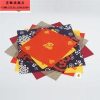 蓋酒壇封壇陶瓶彩帶包裝瓶子酒甕酒布酒器喜宴果酒紅布紅布條配飾