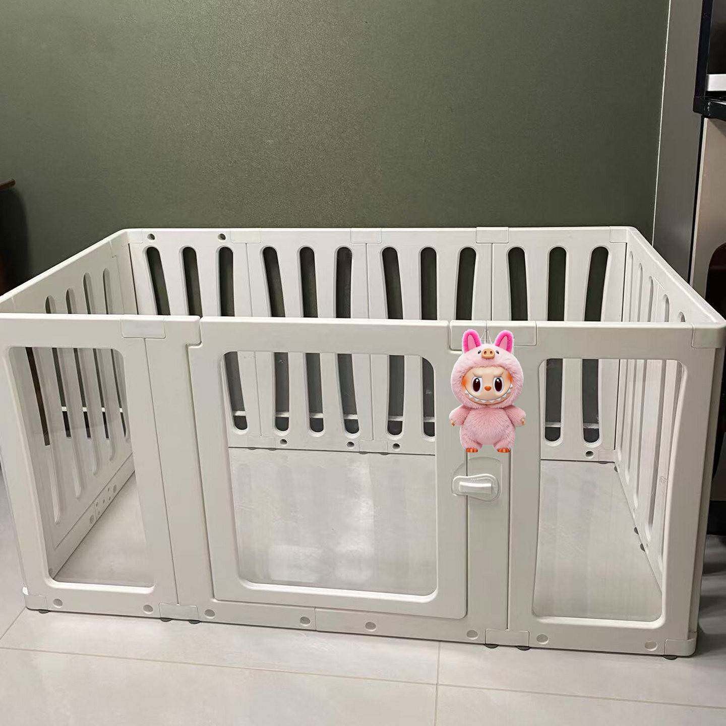 透明狗狗围栏亚克力狗窝宠物室内栅栏兔子大型犬小型犬狗笼子
