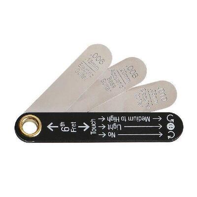 Guitar Truss Rod Neck Relief Gauge Tool with Pick Truss Rod