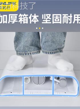 卫生间冲水箱用卫家生间厕0531所大冲力水箱器蹲坑排便池节蹲便能