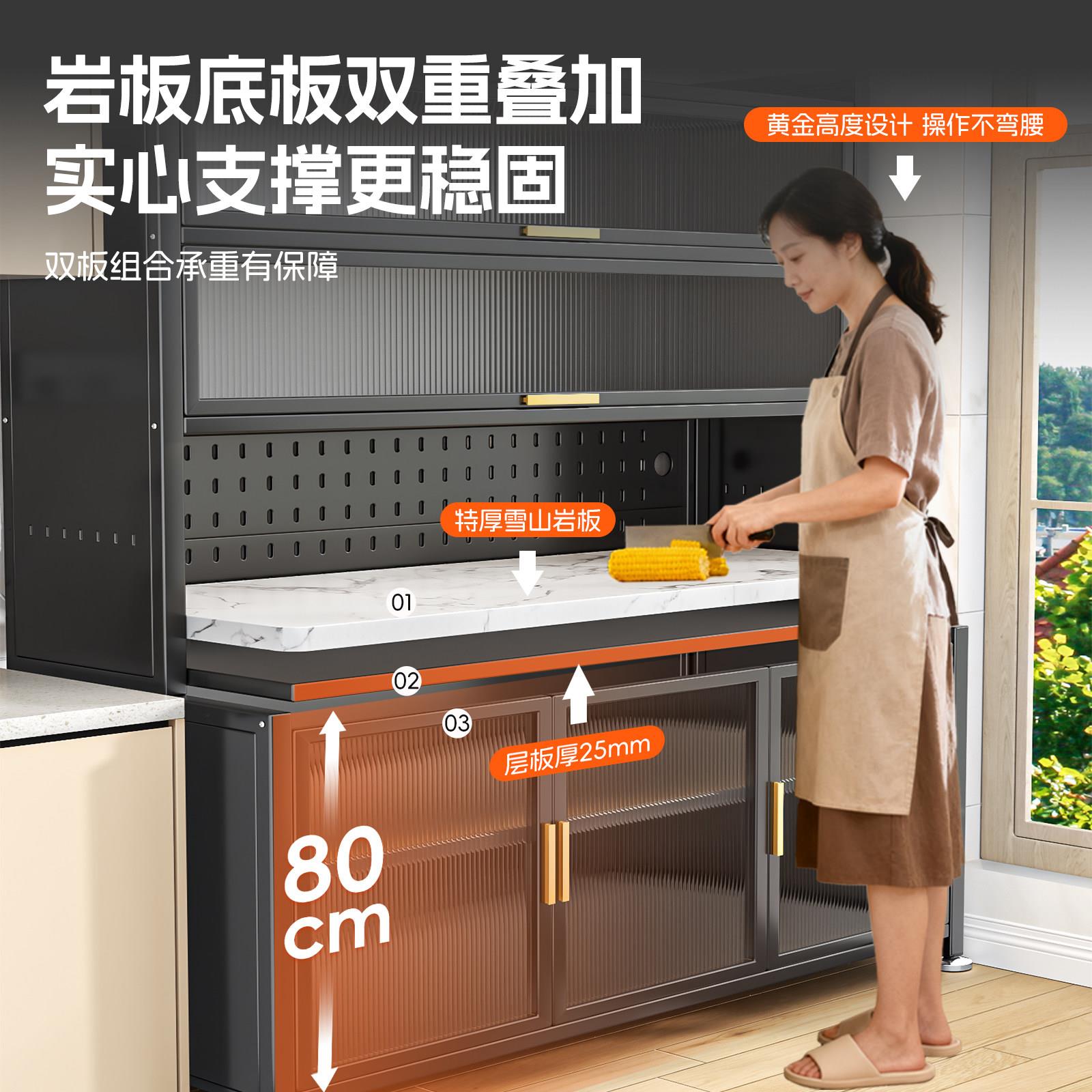 宝宝喂台用钢制置养家物收纳子多层储物柜阳台客厅柜杂物儿童衣柜