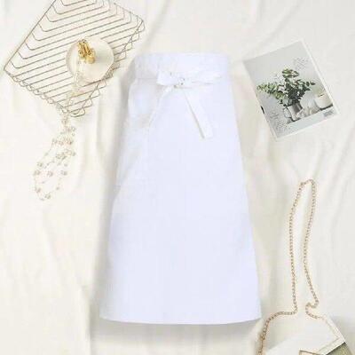 Chef Apron with Recipe Card Holder Professional Grade Half