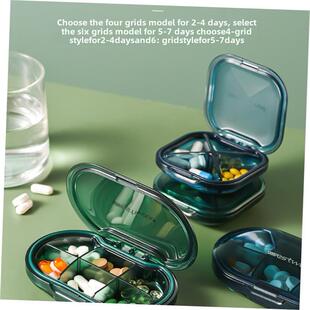 Weekly Holder Box Container Storage Organizer Medicine Pill